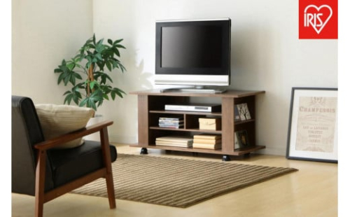 テレビ台 AVボードオープンタイプ OAB-100 ブラウン 2091544 - 宮城県角田市