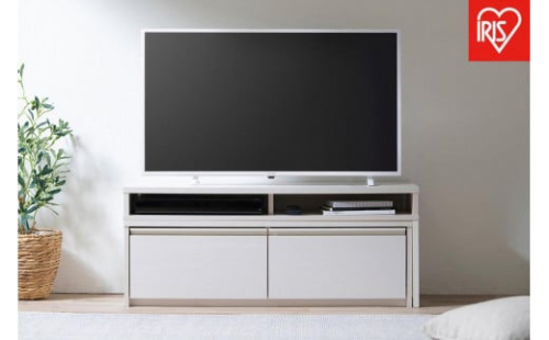 テレビ台 伸縮テレビ台 STS-100U-OW オフホワイト 2091554 - 宮城県角田市