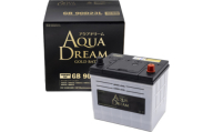 AQUADREAM GOLD 自動車始動用バッテリー 充電制御車対応  90D23L 1個【1608297】