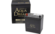 AQUADREAM GOLD 自動車始動用バッテリー ISS車対応  M-55R 1個【1608336】