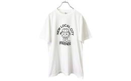 稲敷市発ファッションブランドDesign lab"Lights"オリジナルデザインのTシャツです。ファッション性と地域性の融合がコンセプト。稲敷市公式キャラクターのいなのすけもTシ