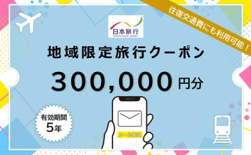 北海道 日本旅行 地域限定旅行クーポン300000円分(Eメール発行) チケット 旅行 宿泊券 ホテル 観光 旅行 旅行券 交通費 体験  宿泊 夏休み 冬休み F6S-346 2096959 - 北海道北海道庁