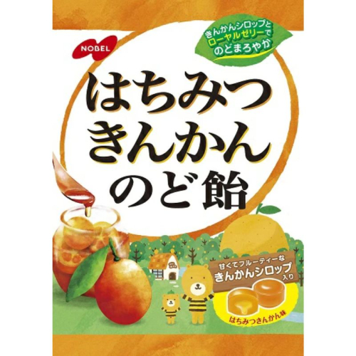 ノーベル製菓 はちみつきんかんのど飴 24袋 のど飴 あめ きんかん はちみつ 菓子 2099773 - 三重県名張市
