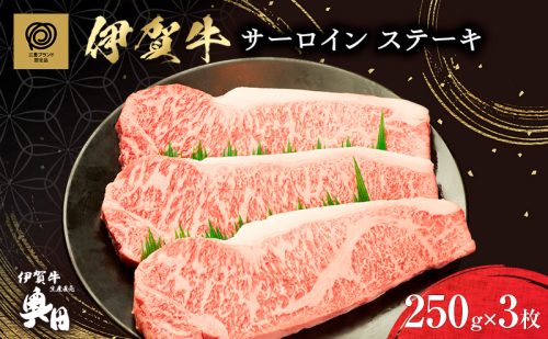 極撰伊賀牛サーロインステーキ3枚 2099802 - 三重県名張市