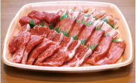 肉の横綱　伊賀牛　バーベキューセット1　800g(赤身、カルビ、サイコロ、厚切り牛タン、鶏モモ、豚カルビ)/冷凍発送　産直　自家牧場　焼肉　奥田　オクダ