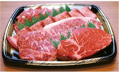肉の横綱　伊賀牛　バーベキューセット3　650g(サーロイン、ヘレ、牛タン、特上カルビ)/冷凍発送　希少部位　焼肉　産直　自家牧場　奥田　オクダ 2099809 - 三重県名張市