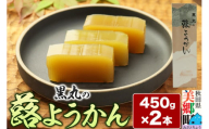 蕗ようかん 2本（450g×2本）＜ゆうパケット＞