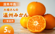 【11月お届け】大橋農園の ご家庭用 温州みかん 5kg みかん 温州みかん ミカン 蜜柑 柑橘 柑橘類 フルーツ 果物 旬 訳あり ワケアリ 訳アリ 愛知県 田原市 渥美半島