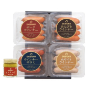 ウインナー4種とマスタードセット ギフト 贈り物 こだわり 豚肉 ゴールデンポーク 加工品 簡単調理 おつまみ おかず お弁当 朝食 定番 サイボク 埼玉県 鳩山町