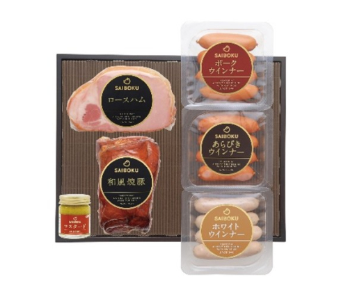 ロースハムと焼豚のセット ギフト 贈り物 こだわり 豚肉 ゴールデンポーク 加工品 簡単調理 おつまみ おかず お弁当 朝食 定番 サイボク 埼玉県 鳩山町 2101170 - 埼玉県鳩山町