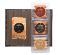 ロースハムとウインナー3種のギフト セット 贈り物 こだわり 豚肉 ゴールデンポーク 加工品 簡単調理 おつまみ おかず お弁当 朝食 定番 サイボク 埼玉県 鳩山町