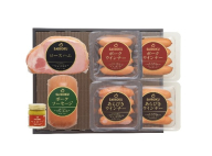 ロースハムとソーセージのギフト セット 贈り物 こだわり 豚肉 ゴールデンポーク 加工品 簡単調理 おつまみ おかず お弁当 朝食 定番 サイボク 埼玉県 鳩山町