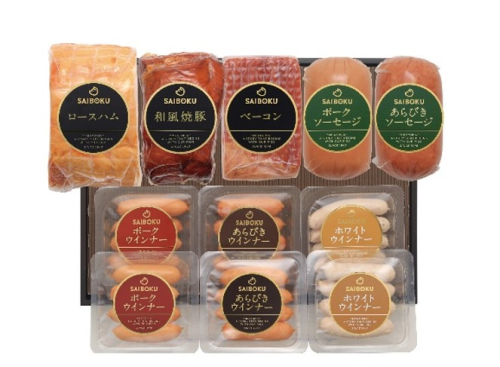 ウインナーの盛りだくさんセット ギフト 贈り物 こだわり 豚肉 ゴールデンポーク 加工品 簡単調理 おつまみ おかず お弁当 朝食 定番 サイボク 埼玉県 鳩山町 2101178 - 埼玉県鳩山町