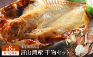 【隔月6回定期便】本物のこだわり！半七の干物 詰め合わせセット  富山県 氷見市 干物 おかず