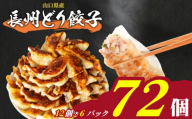 訳あり 長州どり餃子 72個 12個×6パック 冷凍 小分け 日指定可 大容量 ぎょうざ ギョウザ ギョーザ