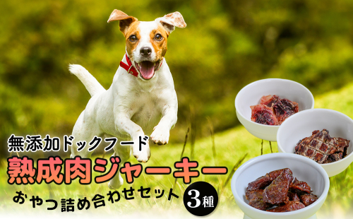 ドックフード 熟成肉ジャーキーおやつ詰合せセット 2105589 - 沖縄県うるま市