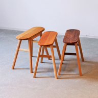 Aile bench mini（エールベンチ ミニ） 選べる座面 Fleur（フルール） Joli（ジョリ） Raffine（ラフィネ） ベンチ 椅子 イス いす