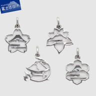 [ハンドメイドアクセサリー] 富士山ペンダント