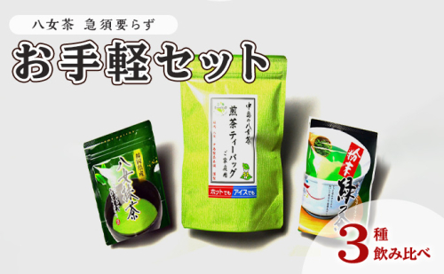 お茶 八女茶 銘茶 福岡 急須要らず お手軽セット 便利なチャック付 日本茶 緑茶 粉末タイプ 八女茶煎茶 ティーバッグ 八女産高級抹茶 簡単 美しい 緑濃い味わい 旨味 上煎茶 2108614 - 福岡県大刀洗町