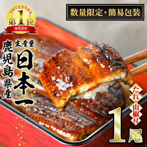 【0064323a】＜数量限定・宅配袋発送＞東串良町のうなぎ蒲焼(無頭)(1尾・約150g・タレ、山椒付) うなぎ 高級 ウナギ 鰻 国産 蒲焼 蒲焼き たれ 鹿児島 ふるさと お試し 【アクアおおすみ】 2109861 - 鹿児島県東串良町