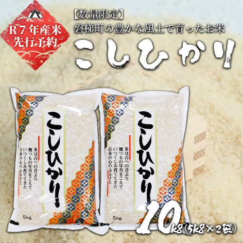 【予約】【令和7年産米】磐梯町産コシヒカリ10kg(5kg×2) ※2025年10月下旬より順次発予定 2109976 - 福島県磐梯町