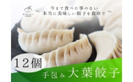 餃子 手包み大葉餃子 Sパック 12個入り 餃子屋はまだ
