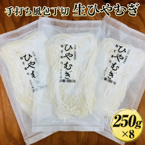 手打ち風包丁切 生ひやむぎ 2113853 - 愛知県美浜町