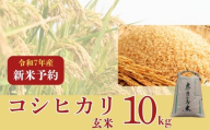 〈数量限定〉【2025年収穫後順次発送】新米コシヒカリ　10kg（玄米）コシヒカリ こしひかり 新米 米 こめ ご飯 ふっくら つやつや  大和高原  大和高原醸造所 奈良県 奈良市 なら 29-003