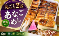 [全6回定期便]あなごめし(冷凍)6個セット 定期便 アナゴ 甚ごろうのあなごめし アナゴ 穴子 あなご 弁当 お弁当 広島県福山市/甚ごろう [BAEC015]