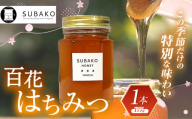 SUBAKO百花はちみつ（日本ミツバチ）小サイズ 177g │信州 長野県 松本市 はちみつ 蜂蜜 ハチミツ