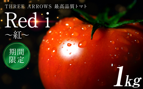 【先行予約】【期間限定】Red i ～紅～ 1kg 塩トマト とまと 野菜 やさい 旬の野菜 新鮮な野菜 地元産野菜 旬のやさい 新鮮なやさい ご当地 国産 特産品 お取り寄せ ギフト プレゼント 家庭用 食卓 美容 【2026年1月中旬より順次発送】 2117375 - 熊本県八代市