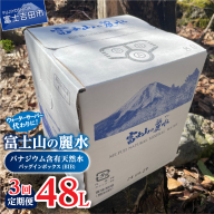 【3か月お届け】富士山の麗水定期便 ８L×２箱