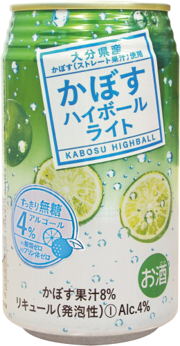 135941bt2 かぼすハイボールライト 340ml 2118631 - 大分県豊後高田市