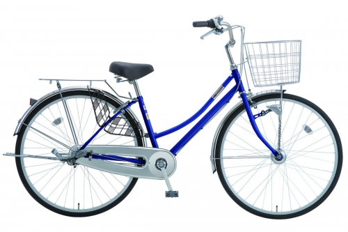 AV33_内装3段オートライト付き自転車 シティーコレクション26型ナイトブルー 212002 - 茨城県古河市