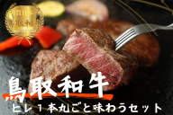 鳥取和牛極上ヒレ 1本まるごと味わうセット やまのおかげ屋 KF122 1167