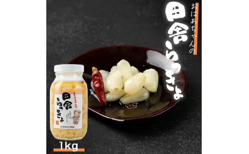 M331　ことこばあちゃんの田舎らっきょ１ｋｇ 2122821 - 和歌山県和歌山県庁