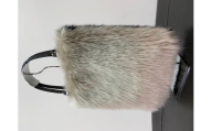 M435　エコファーバイカラーバッグ