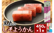 しそようかん 450g×1本 ＜ゆうパケット＞