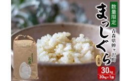 【配送不可：沖縄・離島】【出荷予定：令和7年10月下旬頃より順次出荷予定】【まっしぐら〔玄米〕30kg】食味、品質の追及に「まっしぐら」に、そして生真面目に取り組んでいく気持ちを込めました。津軽富士岩