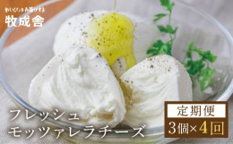 人気のモッツァレラチーズの定期便が登場！！自社牧場と契約酪農家の新鮮な飛騨の生乳100％で作るフレッシュモッツァレラチーズ。鮮度にこだわり、集乳して24時間以内の新鮮な生乳で作っています。牧成舎のチー
