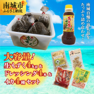 大容量!生もずく&イカいかセット