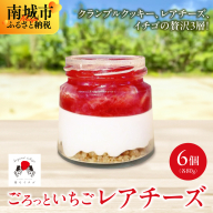ごろっとイチゴとレアチーズ（南城市／美らイチゴ）