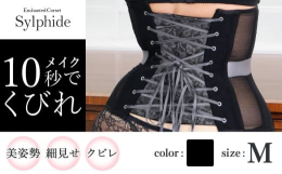 ？Sylphide(シルフィード)？は、風の妖精の名の通り、シリーズ中最も締め付けが軽く涼しいのが特徴。透明感あふれるメッシュ生地が肌を素敵に透かします。メッシュ素材（パワーネット）を一枚仕立てで作成