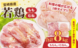 ＼新規返礼品!／＼令和7年6月5日受付開始!／＼真空パックで保存に便利!／＼毎日の料理やおもてなしにも大活躍!／＼宮崎県産若鶏もも＆むね肉セット!／南国・宮崎県の温暖な気候と清らかな水、そして自然豊か
