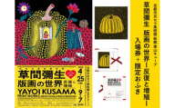 【ふるさと納税限定】「草間彌生 版画の世界―反復と増殖―」展覧会入場券：1名様分 草間彌生展限定デザイン「おふき」：1枚［ 京都 イベント チケット 入場券 優待券 人気 おすすめ 美術館 展覧会 芸術展 草間彌生 版画 京都市 京セラ美術館 おふき 限定デザイン 絵画 美術 アート スペシャル展 展覧会券 文化体験 芸術鑑賞 送料無料 ふるさと納税］