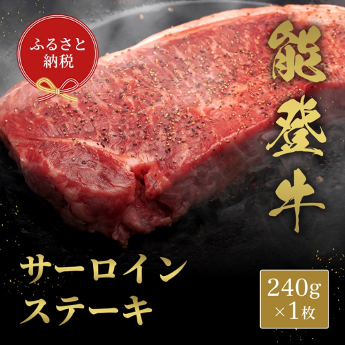 【和牛セレブ】能登牛 サーロインステーキ 240g お肉ギフト専門店 石川県 能美市 2137729 - 石川県能美市