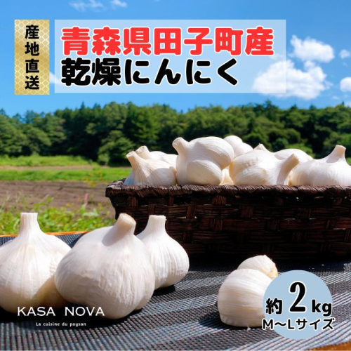 【農家直送】田子町産にんにく M&L size『２kg』 2138450 - 青森県田子町