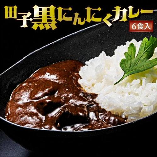 田子黒にんにくカレー 6食入 2138567 - 青森県田子町