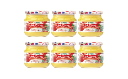 カンピー　りんごジャム 280ｇ 1ケース（6本入）　ギフト 朝食 果実ジャム フルーツジャム オリゴ糖配合 トースト ヨーグルト 家族向け まとめ買いに ダイスカット入り アップル りんご 2140213 - 兵庫県丹波篠山市