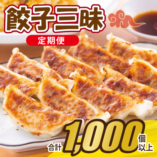 【合計1000個以上】餃子三昧 定期便 88個×12回【自家製 薄皮 手作り ぎょうざ 惣菜 毎月配送】 099Z335 2141158 - 大阪府泉佐野市